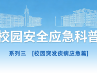 守护青春，安然同业丨校园安全应急科普系列3